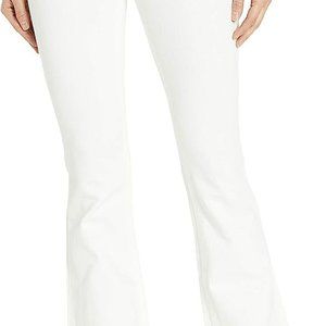 DL1961 Women's Joy Flare Jean MILK (WHITE)-4 WAY STRTCH Denim-Ori $178.00-SZ 28